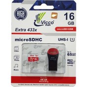 تصویر کارت حافظه SDHC ویکومن مدل Extra 600X سرعت 90MB/S ظرفیت 16 گیگابایت 