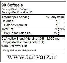 تصویر سی ال ای لیپو سیکس (Lipo-6 CLA) نوترکس 