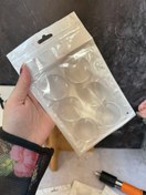 تصویر ضربه گیر درب و دیوار سیلیکون ضدضربه بسته ۱۰ تایی 