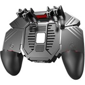 تصویر دسته بازی ممو مدل AK77 فن‌دار 