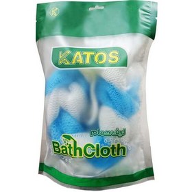 تصویر لیف حمام توری زنجیری کاتوس کد K117 ا Katos brand, Mesh Bath cloth ( Chain), code: K117 Katos brand, Mesh Bath cloth ( Chain), code: K117