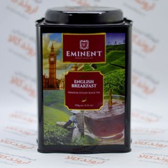 تصویر چای سیاه امیننت مدل English Breakfast و هل وزن ۲۵۰ گرم 