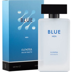 تصویر عطر جیبی مردانه مدل Desire Blue النترا تاینی به همراه ادو تویلت مردانه مدل Blue النترا Elentra Blue Eau De Toilette For Men And Desire Blue Parfum For Men