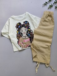 تصویر کراپ شلوار موفرفری زمینه سفید 