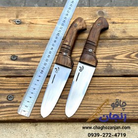 تصویر چاقو سلاخی محمد قمی سایز ۲ تیغه فولادی ارسال از زنجان 