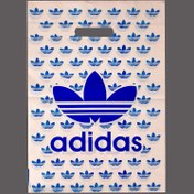 تصویر نایلون طرح دار طرح Blue Adidas کیسه 25 کیلویی 