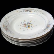 تصویر بشقاب خورشت خوری لومینارک مدل ویکتوریا بسته ۶ عددی 