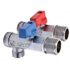 تصویر شیر پیسوار سیتکو مدل 1.2x3.8 بسته دو عددی - کروم مات 