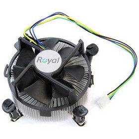تصویر فن خنک کننده CPU رویال Royal LN-Cooler-775-1155 LGA1155 ا Royal LN-Cooler-775-1155 LGA1155 CPU Cooling Fan Royal LN-Cooler-775-1155 LGA1155 CPU Cooling Fan