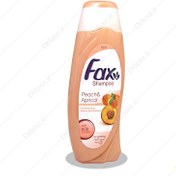 تصویر شامپو هلو و زردآلو موهای چرب 400 میلی لیتر فاکس ا Fax Shampoo With Peach And Apricot For Greasy Hair Fax Shampoo With Peach And Apricot For Greasy Hair