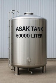تصویر مخزن استیل 50000 لیتری 