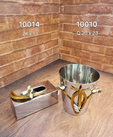 تصویر سطل استیل_برنج زبنق