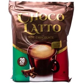 تصویر هات چاکلت تورابیکا 20 عددی چوکولاتو choco latto اصل اندونزی 