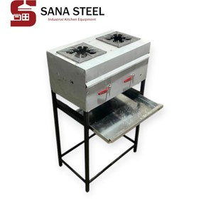 تصویر کته پز ۲ شعله صنعتی S1133