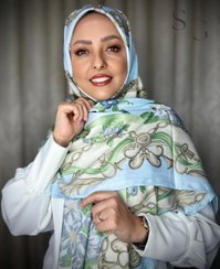 تصویر روسری ابریشم ژاکارد درگ 