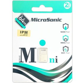 تصویر فلش مموری میکروسونیک مدل mini drive ظرفیت 64 گیگابایت Microsonic mini drive Flash Memory - 64GB