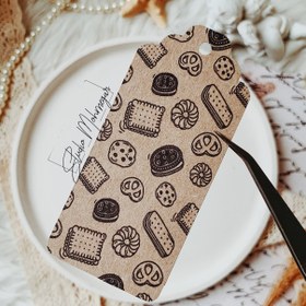 تصویر تگ قنادی کد 93 ( بسته 20 عددی ) 