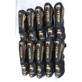 تصویر ساق بند ورزشی چرم ونوم مدل VENUM Sparring 