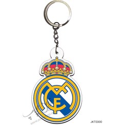 تصویر جاکلیدی لوگو رئال مادرید مدل JKT0300 