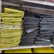 تصویر کیسه زباله زرد مواد دو سایز ۵۵×۷۰ (بسته ۲۵ کیلو) نایلون،نایلکس،دستکش یکبار مصرف