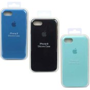 تصویر قاب سیلیکونی اپل مناسب آیفون ۷ پلاس و ۸ پلاس 