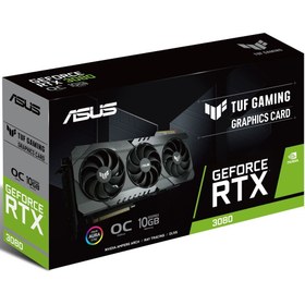 تصویر کارت گرافیک استوک ایسوس TUF RTX 3080 OC 10GB ا ASUS TUF Geforce RTX 3080 OC 10GB Gaming 