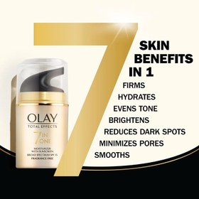 تصویر مرطوب‌کننده ضد چروک اولی توتال افکت Olay Total Effects 7 in One Anti-aging Moisturizer 