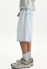 تصویر شلوارک جین برشکا اورجینال Bershka 