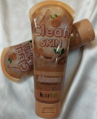 تصویر اسکراب بادام بدن clean skin 