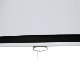 تصویر پرده نمایش دستی 183*183 سانتیمتر دیواری اقتصادی 