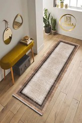 تصویر فرش کناره کد R119 قابل شستشو سایز ۷۵*۲۰۰ سانتی متر 