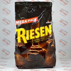 تصویر تافی شکلات تلخ ۹۰۰ گرم ریزن آلمان Riesen Dark Chocolate Mega Pack 900 g