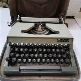 تصویر ماشین تایپ فارسی اپتیما آلمانی سالم 