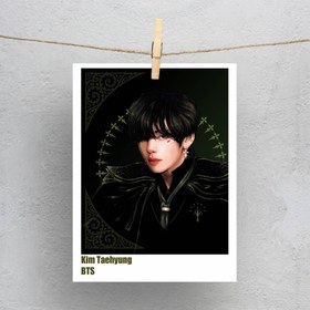تصویر پولاروید BTS Taehyung 