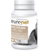 تصویر مکمل قرصی مولتی ویتامین یوروپت مخصوص گربه Europet Multivitamin Tabs x150