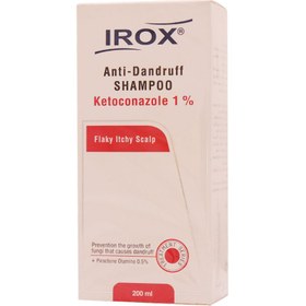 تصویر شامپو کتوکونازول 1 درصد ایروکس Irox ketoconazole 1% shampoo