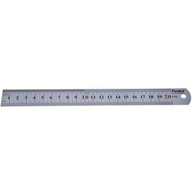 تصویر خط کش فلزی 20 سانتی 20 cm metal ruler