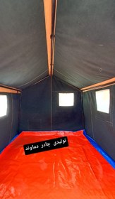 تصویر چادر کمپینگ اسکلتی عشایری زنبورداری طبیعتگردی گلشن ۶ متری ۲در۳ Damavand tent