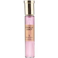 تصویر عطر جیبی زنانه مدل Vivala Juicy حجم 25میل صندل Sandal Eau De Parfum Vivala Juic For Women 25ml