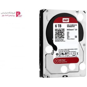 تصویر هارد دیسک اینترنال وسترن دیجیتال سری قرمز ظرفیت 6 ترابایت Western Digital Red Internal Hard Drive 6TB