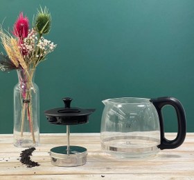 تصویر قوری پیرکس اورجینال چای ساز گوسونیک GST768 Original Pyrex teapot, Gosonic GST768 tea maker