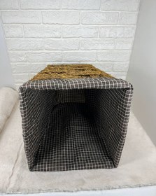 تصویر سبد لباس حصیری 