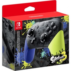 تصویر کنترلر پرو نینتندو سوییچ Nintendo Switch Pro Controller Splatoon 3 Edition Nintendo Switch Pro Controller Splatoon 3 Edition