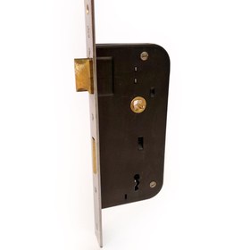 تصویر قفل 6/5 سانت کلیدی کاویان زرد 