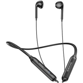 تصویر هدست بلوتوثی بروفون مدل BE52 BOROFONE BE52 Wireless Neckband Bluetooth Earphone Black