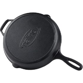 تصویر تابه چدن تکدسته سایز 24 نالینو مدل Enzo کد 01167 Single cast iron pan, size 24, Nalino, Enzo model, code 01167