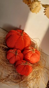 تصویر ست کدو بافت تزئینی 