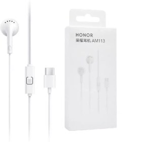 تصویر هندزفری سیمی تایپ سی اصلی آنر Honor AM113 Headphones Type-C Honor AM113 Headphones Type-C