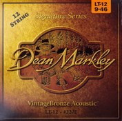 تصویر خرید سیم گیتار Dean Markley برای گیتار آکوستیک ۱۲ سیم – Vintage Bronze 