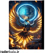 تصویر کلاسور طرح بیت کوین کد K1114 